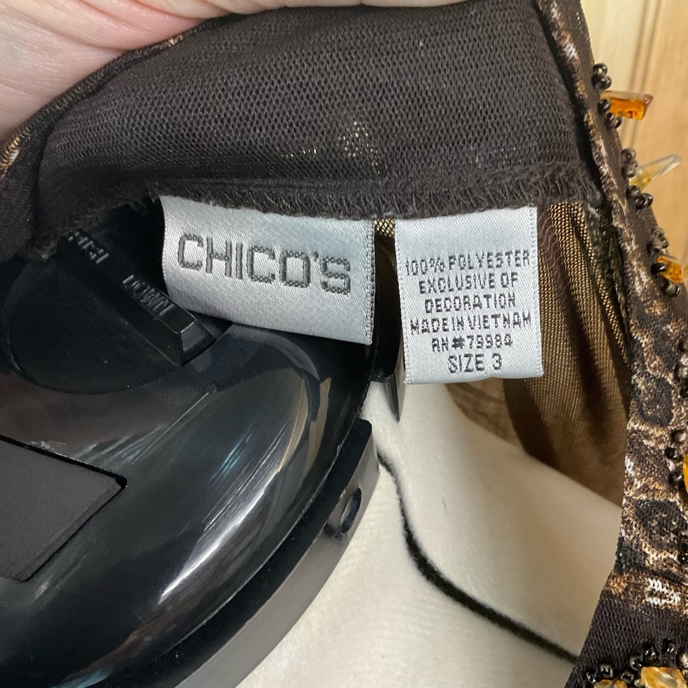 Chico's Embellished Blouse - Picture 5 of 5